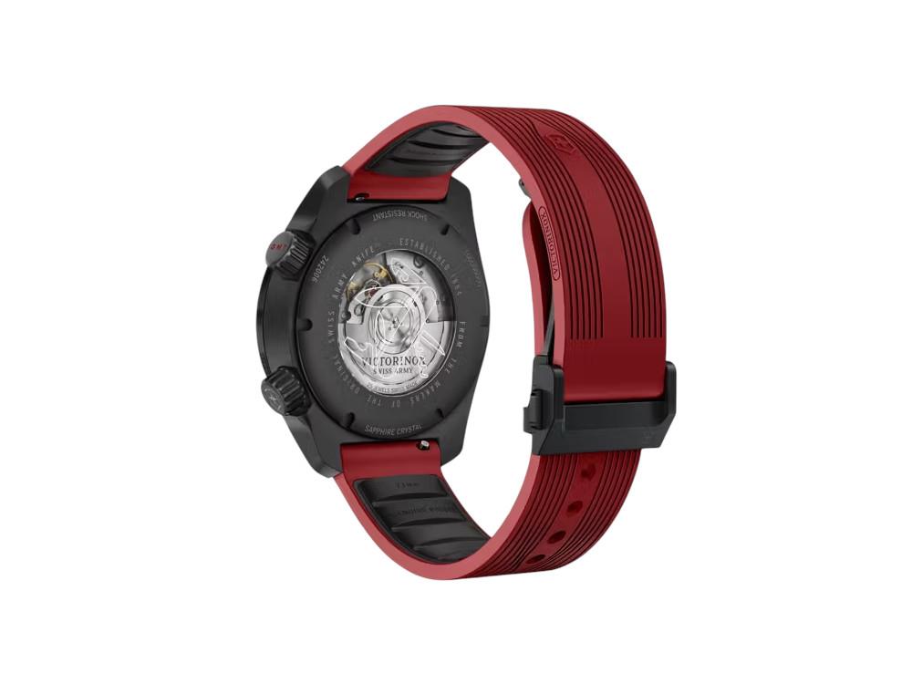 Victorinox Air Pro Automatic Watch, Stainless Steel 316L, Black, 43 mm, V242006