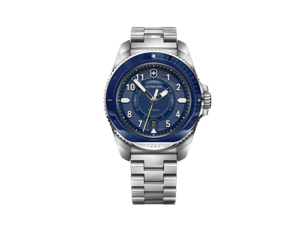 Victorinox Journey 1884 Automatic Watch, Blue, 43 mm, 20 atm, V242010