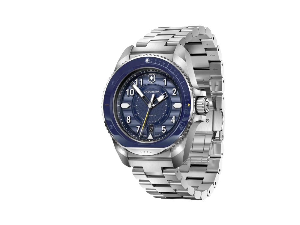 Victorinox Journey 1884 Automatic Watch, Blue, 43 mm, 20 atm, V242010
