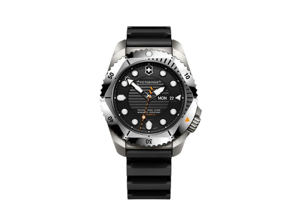 Victorinox Dive Pro Automatic Watch, Titanium, Black, 43 mm, V242070