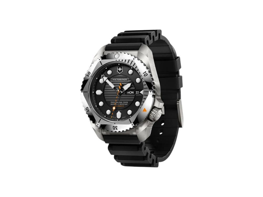 Victorinox Dive Pro Automatic Watch, Titanium, Black, 43 mm, V242070