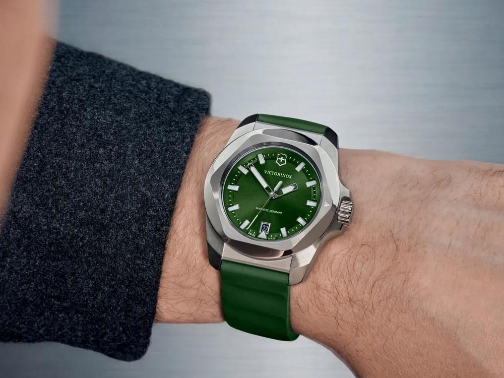 Victorinox I.N.O.X. Quartz Watch, Green, 41 mm, V242085