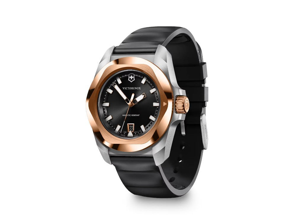 Victorinox I.N.O.X. Quartz Watch, Black, 41 mm, V242087