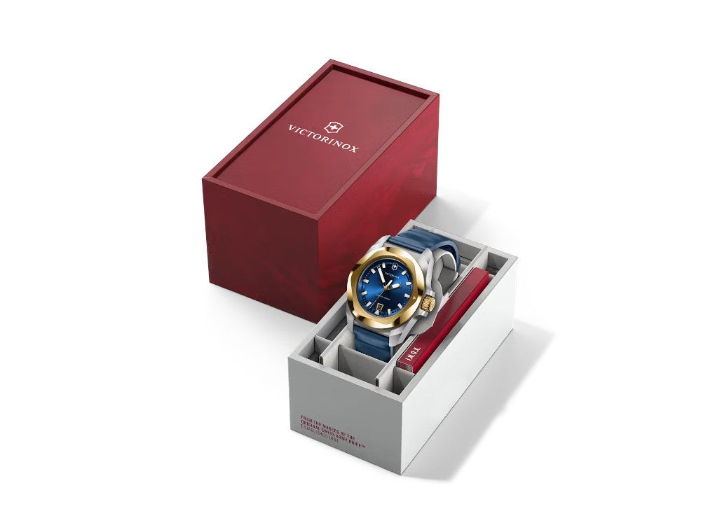 Victorinox I.N.O.X. Quartz Watch, Blue, 41 mm, V242088