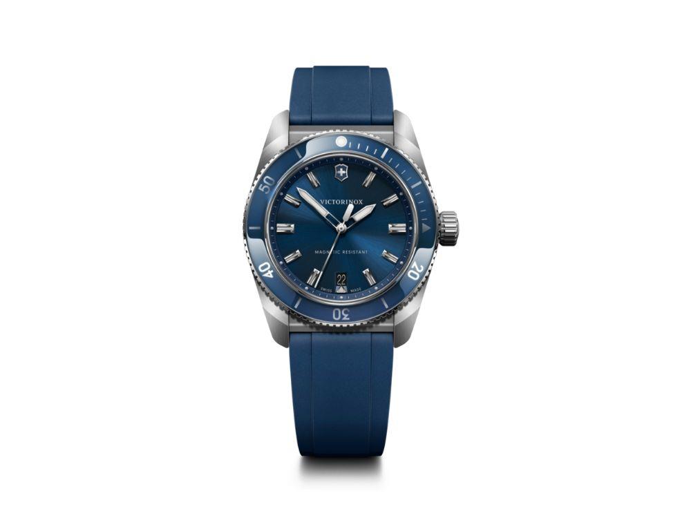 Victorinox Maverick Quartz Watch, Stainless Steel 316L, Blue, 39 mm, V242094
