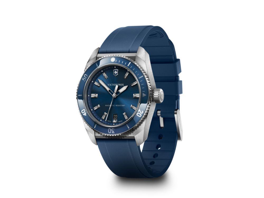 Victorinox Maverick Quartz Watch, Stainless Steel 316L, Blue, 39 mm, V242094