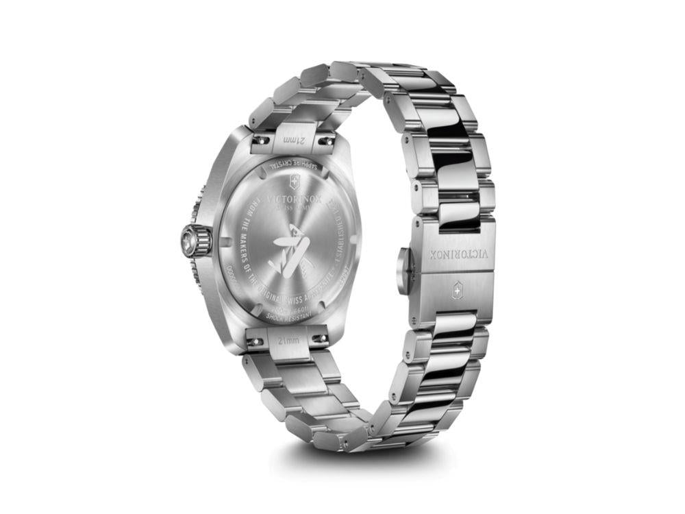 Victorinox Maverick Quartz Watch, Stainless Steel 316L, Black, 39 mm, V242097
