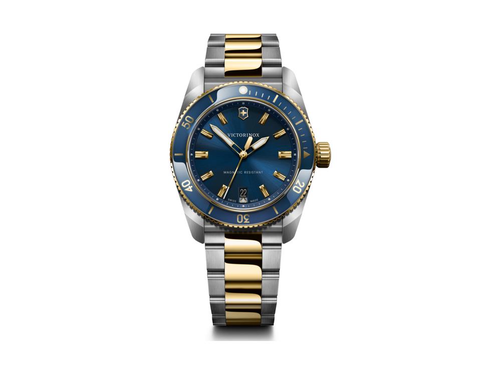 Victorinox Maverick Quartz Watch, Stainless Steel 316L, Blue, 39 mm, V242100