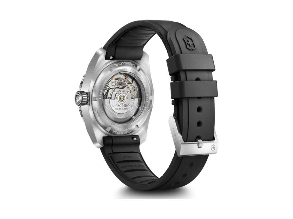 Victorinox Maverick Automatic Watch, Stainless Steel 316L, Black, 39 mm, V242104