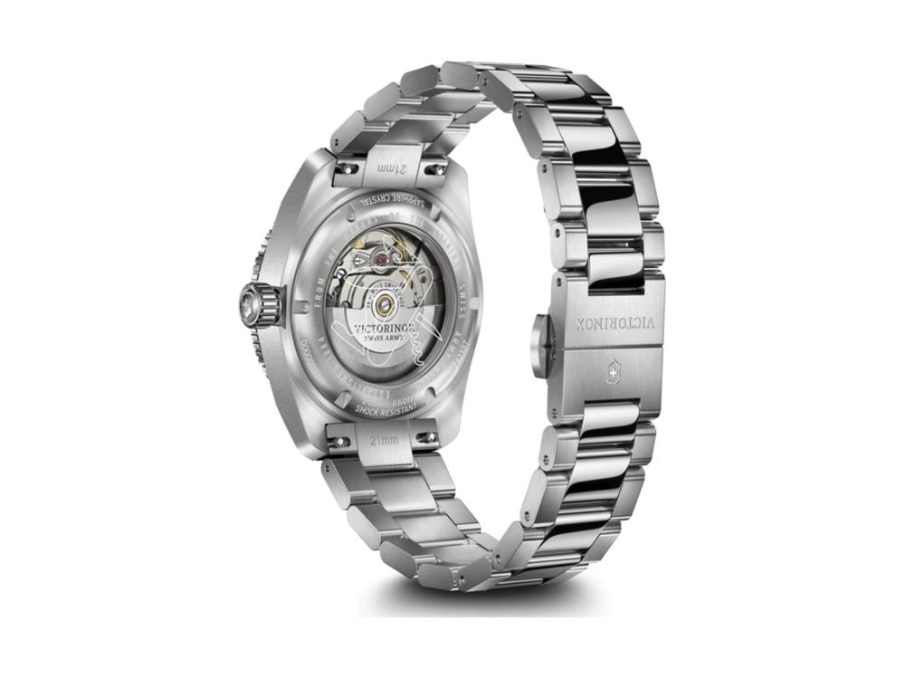 Victorinox Maverick Automatic Watch, Stainless Steel 316L, Green,  V242107