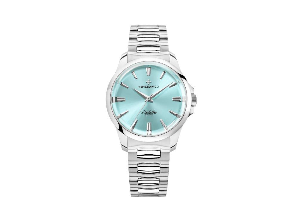 Venezianico Redentore Automatic Watch, 36 mm, Light Blue, 1121502C