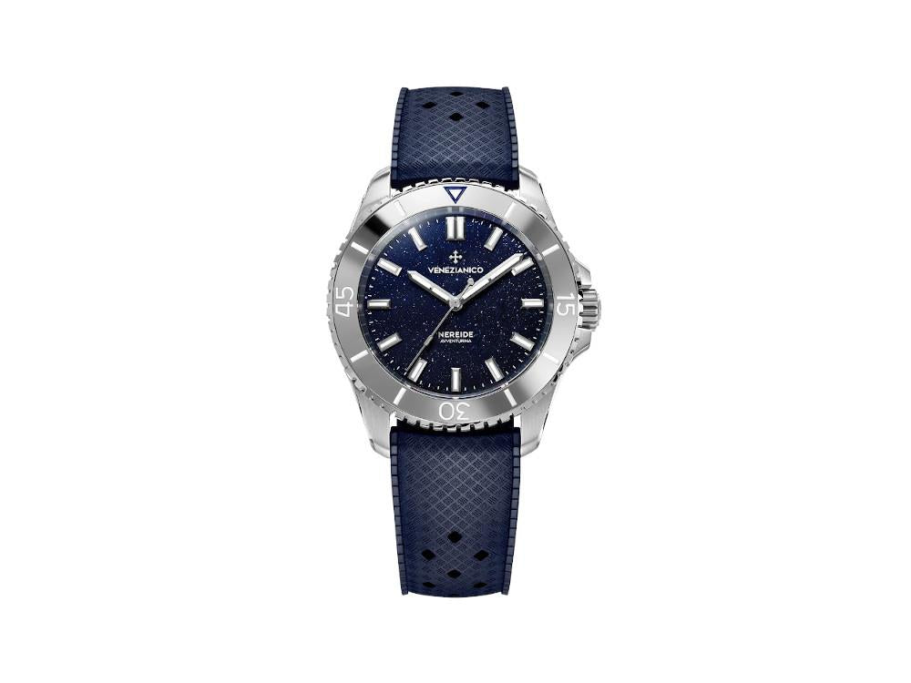 Venezianico Nereide Avventurina Automatic Watch 39 mm, Blue, 3121551