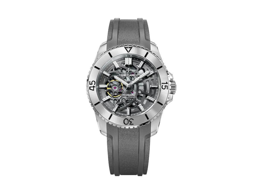 Venezianico Nereide Ultraleggero Automatic Watch, 42 mm, Grey, 3921508