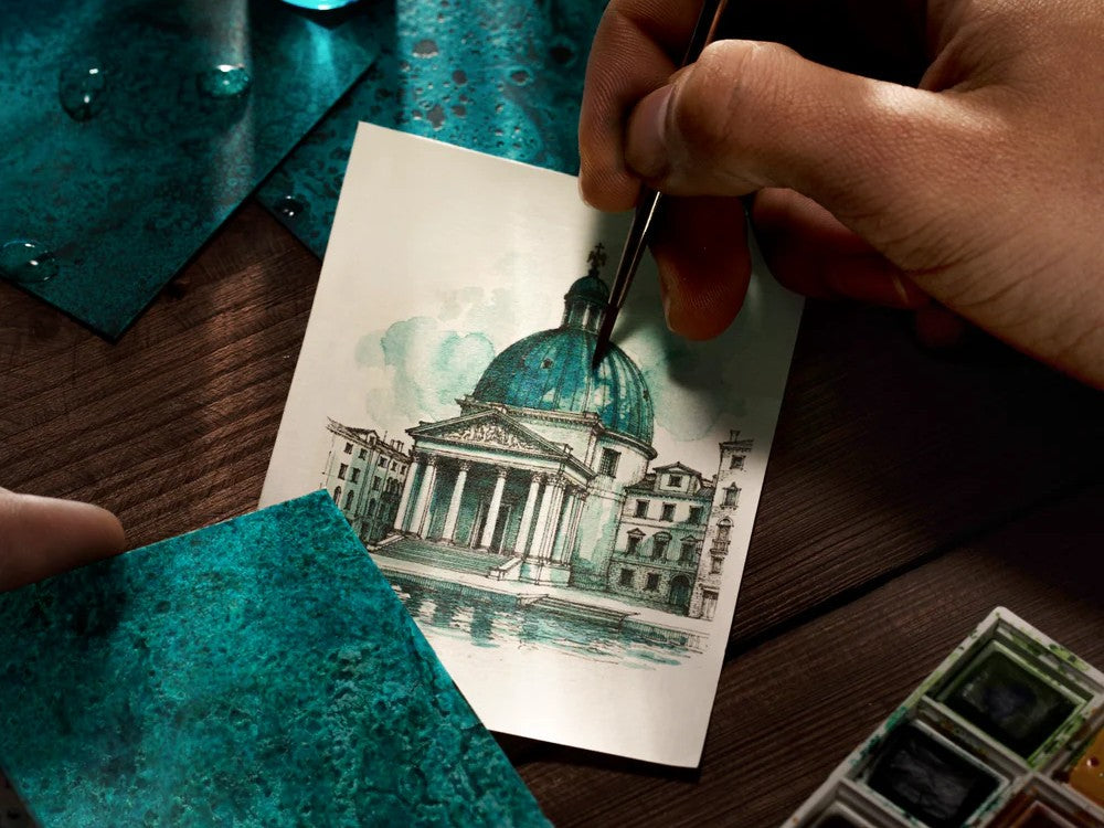 Venezianico Nereide Verdigris Automatic Watch, 42 mm, Turquoise, 4521549