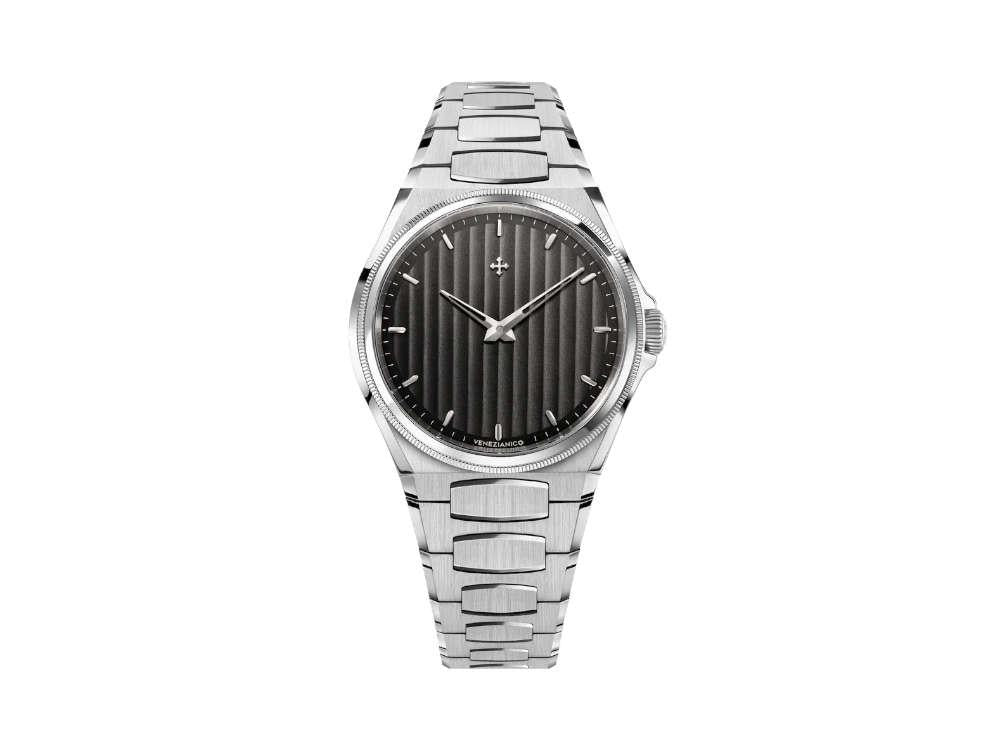 Venezianico Arsenale Automatic Watch, 40 mm, Grey, 6221503C