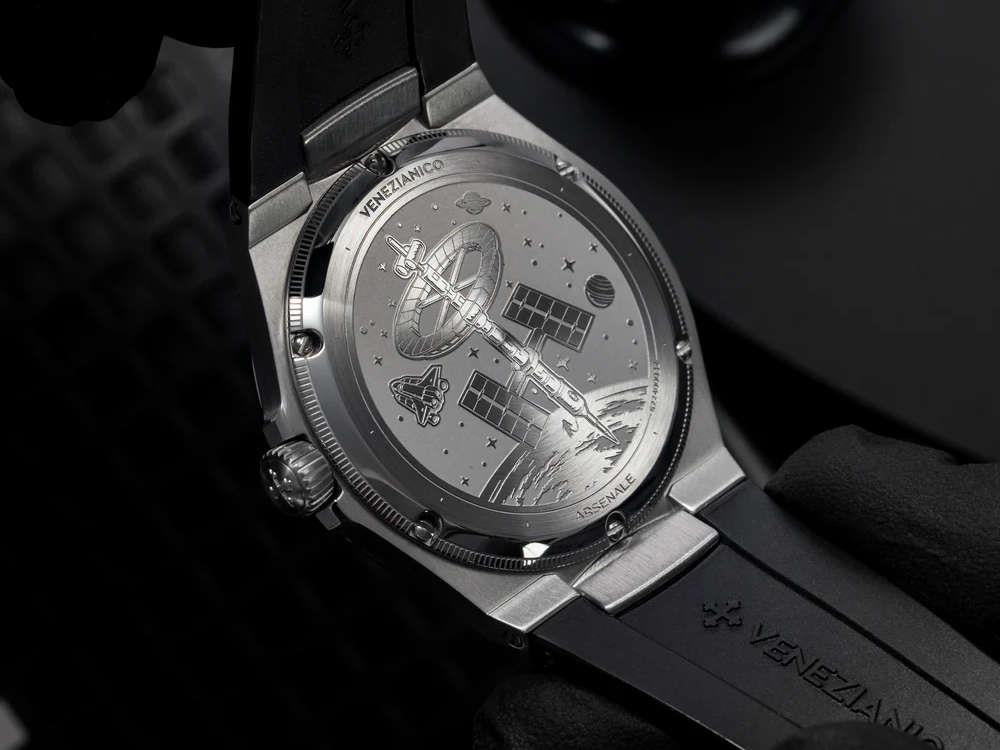 Venezianico Arsenale Ultrablack Automatic Watch, 40 mm, 6221510