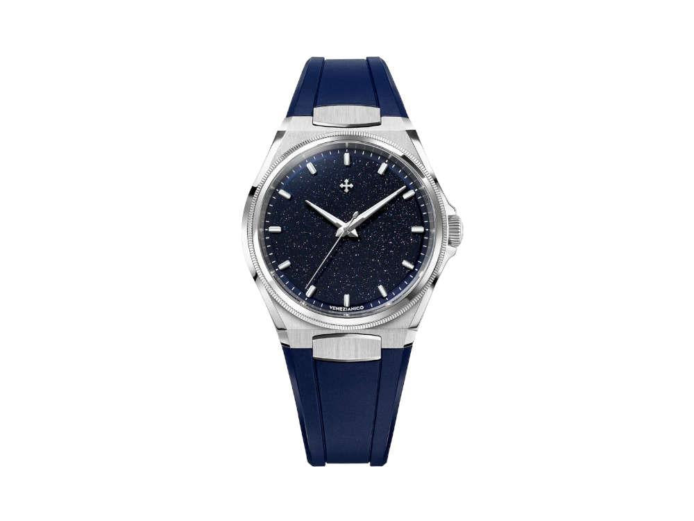Venezianico Arsenale Avventurina Automatic Watch, 40 mm, Blue, 6221550