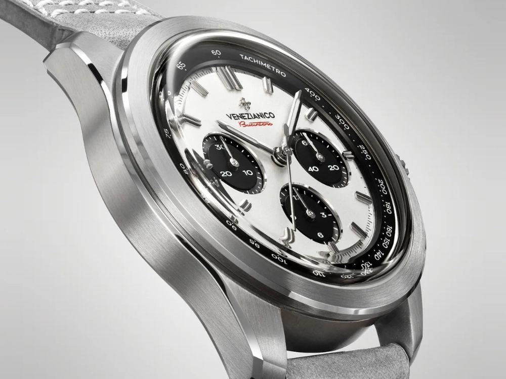 Venezianico Bucintoro Automatic Watch, 42 mm, White, 8221510C