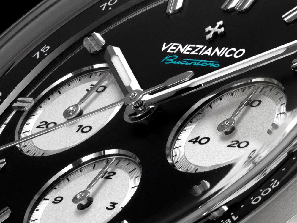 Venezianico Bucintoro Automatic Watch, 42 mm, Black, 8221511C