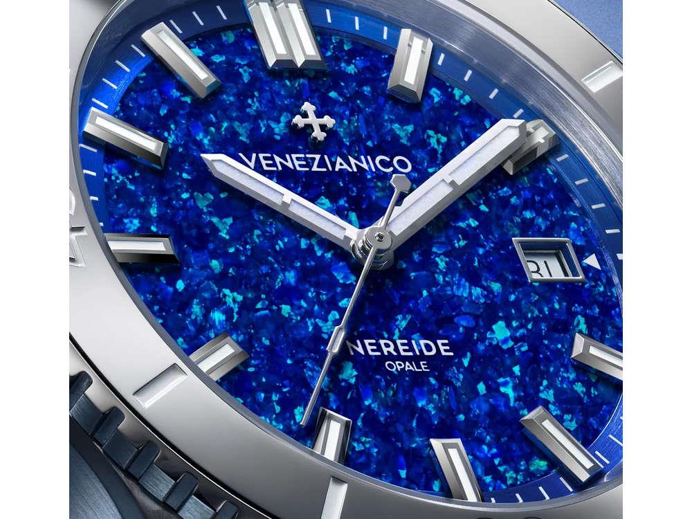 Venezianico Nereide Opale Blu Automatic Watch, 42 mm, Limited Edition