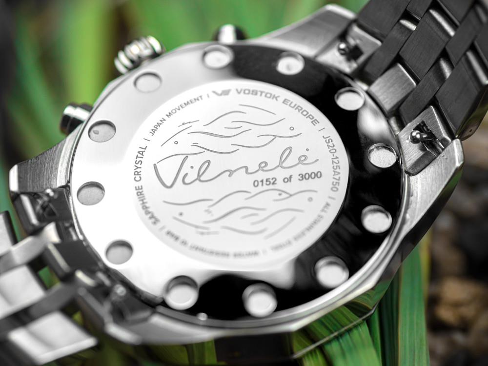 Vostok Europe Vilnelė Quartz Watch, Green, Limited Edition, JS20-125E752-L-GR