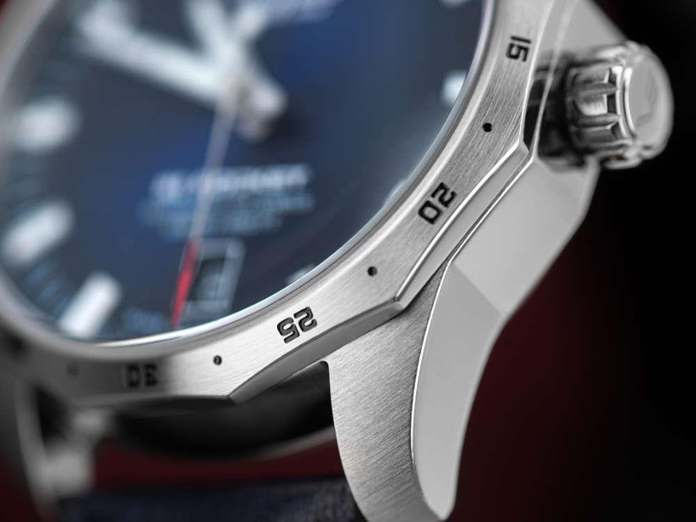 Vostok Europe Rocket N1 Compact Automatic Watch, Blue, 39 mm, NH35-125A748-L-BL