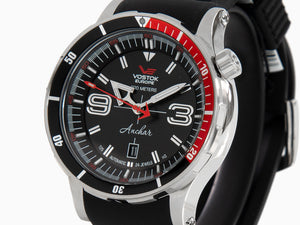 Vostok Europe Anchar Automatic Watch, Black, 48.7 mm, Tritium, NH35A-510A587