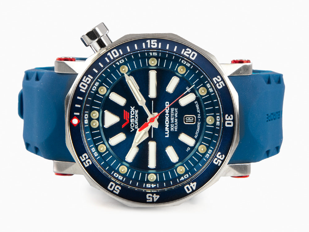 Vostok Europe Lunokhod-2 Automatic Watch, Blue, 49 mm, Tritium, NH35A-620A634
