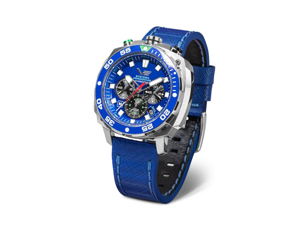 Vostok Europe Systema Periodicum Hydrogen Quartz Watch, LE, VK67-650A720-L-BL