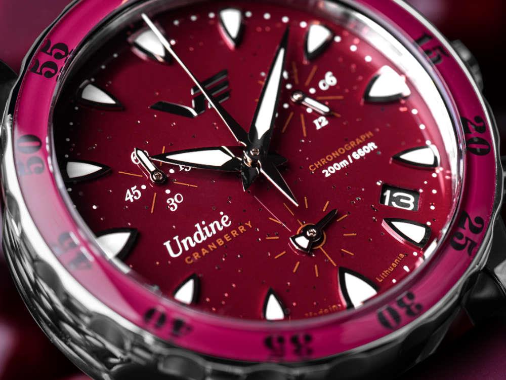 Vostok Europe Undiné Cranberry Quartz Watch, Limited Edition, VK68