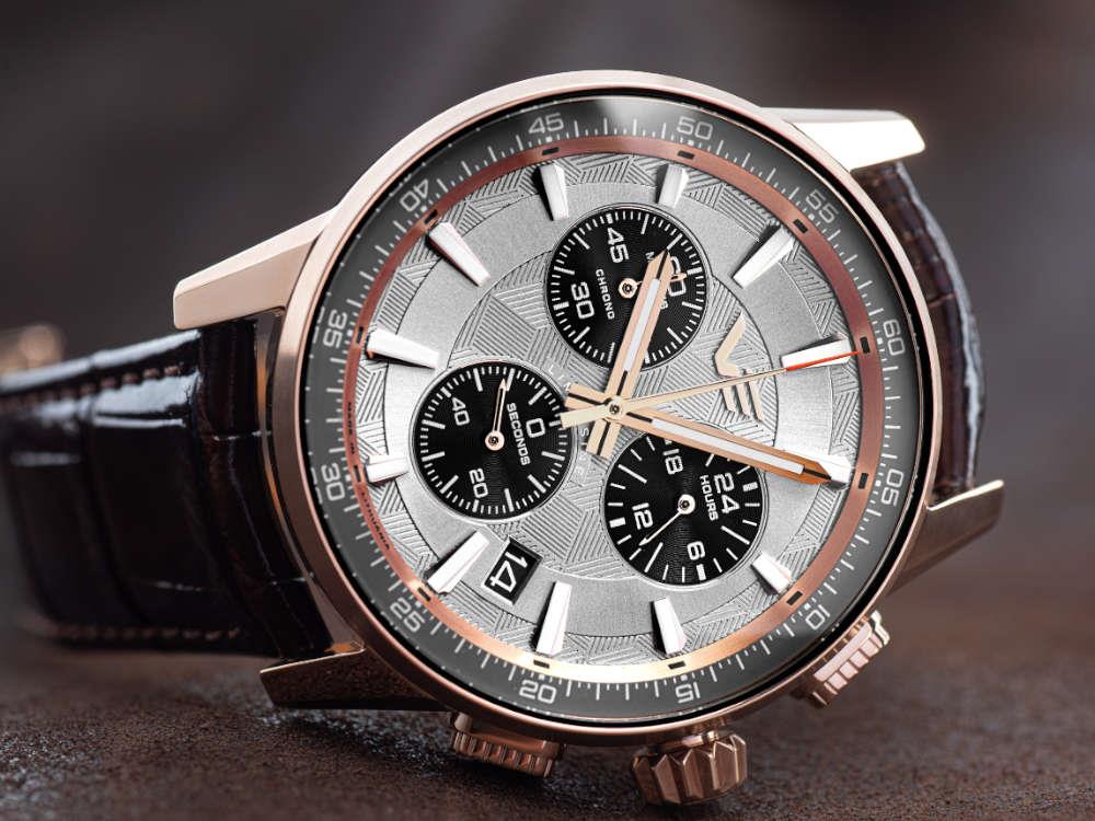 Vostok Europe Limousine Grand Chronograph Quartz Watch LE, VK68-561B785