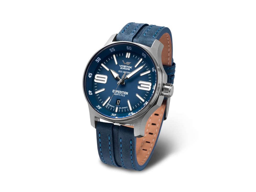 Vostok Europe Expedition North Pole Automatic Watch, Blue, 43 mm, YN55-592A557