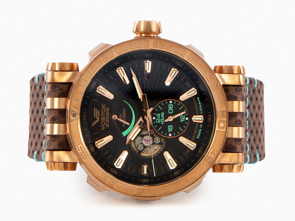Vostok Europe Energia II Automatic Watch, Bronze, 48 mm, Tritium