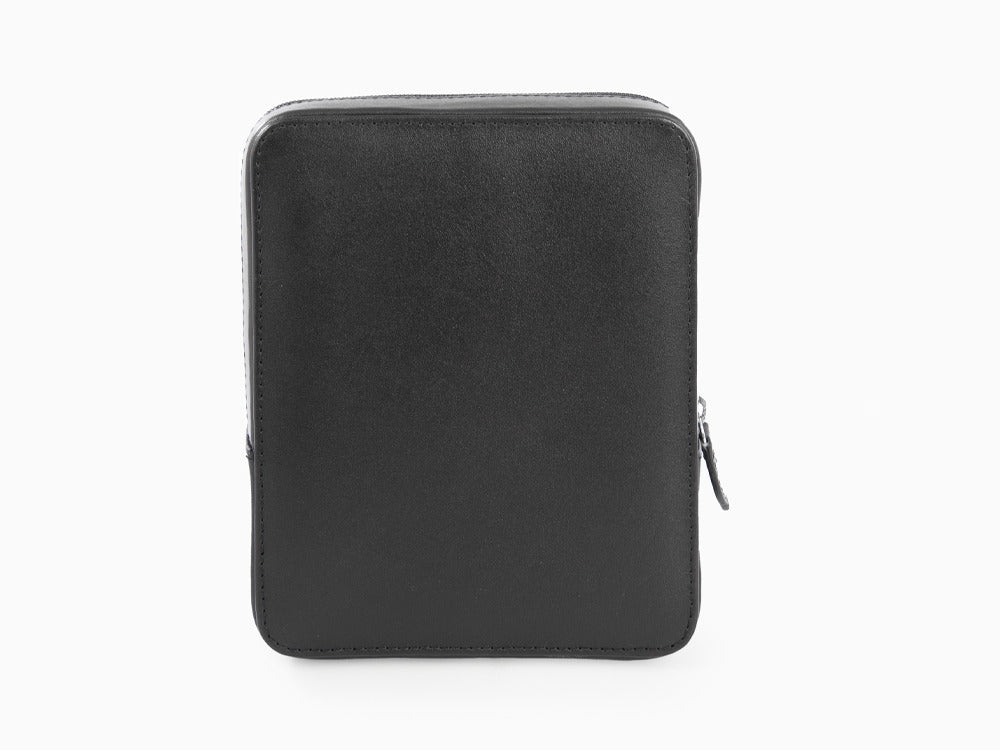 Visconti Accesorios Pen Case, Leather, 6 Writing Instruments, Black, KL40-06