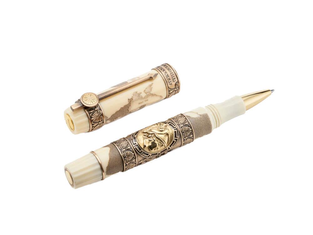 Visconti Alexander the Great Rollerball pen, Ivory, Limited