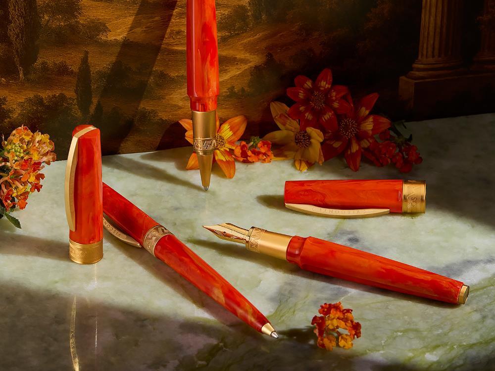Visconti Mirage Mythos Demeter Rollerball pen, Resin,Orange KP07-20-RB
