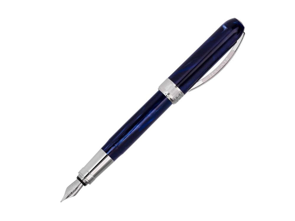 Visconti Rembrandt Fountain Pen, Resin, Blue, KP10-02-FP Iguana Sell