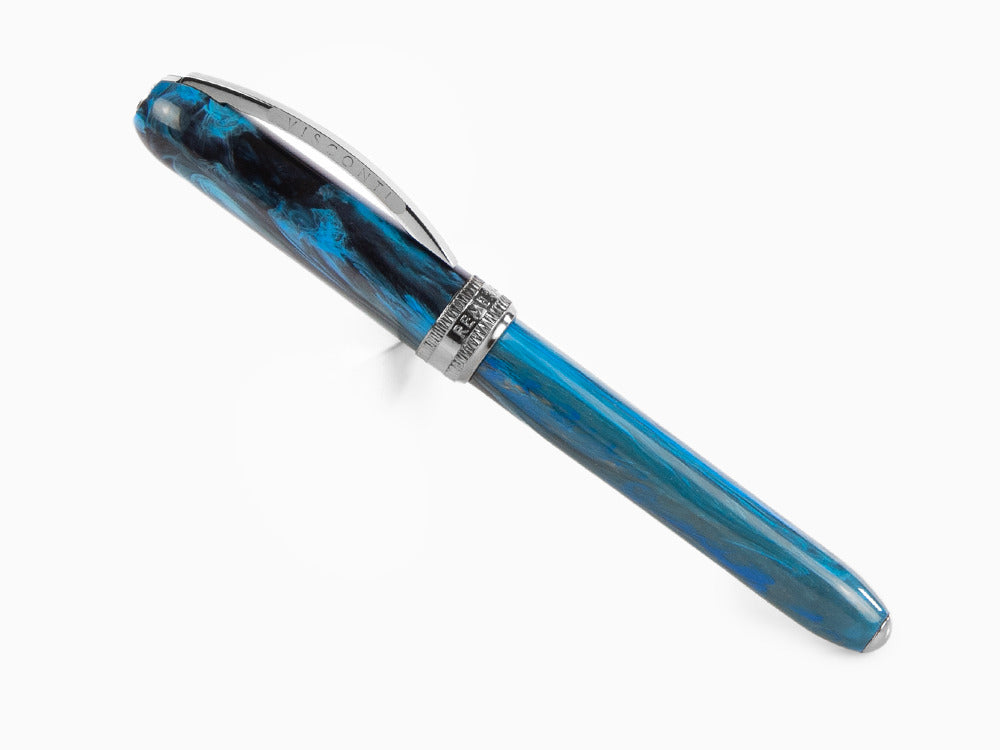 Visconti Rembrandt-S Blue Fountain Pen, Acrylic Resin, KP10-26-FP