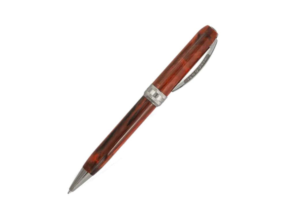 Visconti Rembrandt-S Orange Ballpoint pen, Resin, Ruthenium trim, KP10-28-BP