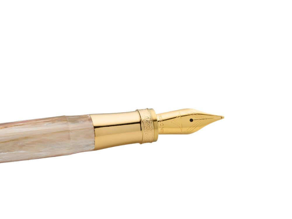 Visconti Comedia Virgilio Fountain Pen, Pink, Gold plated, KP10-53-FP