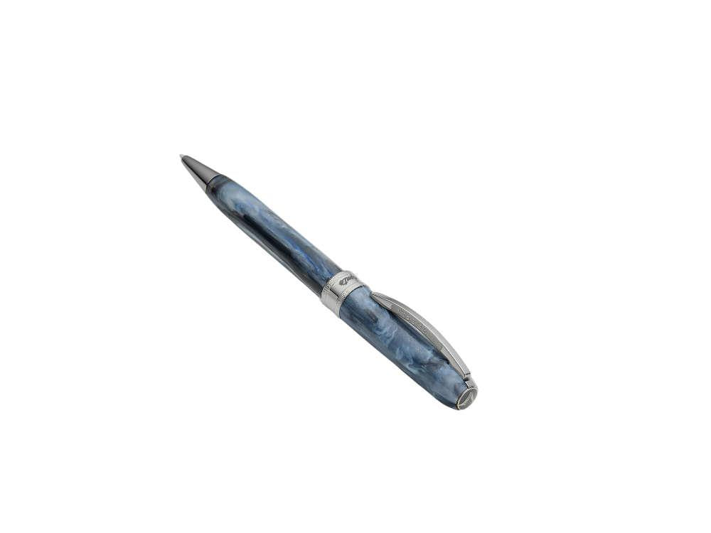 Visconti Comedia Caronte Ballpoint pen, Blue, Ruthenium trim, KP10-54-BP