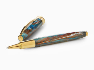 Set Visconti Van Gogh Oiran Rollerball pen, Gold plated, Violet KP12-22-RB