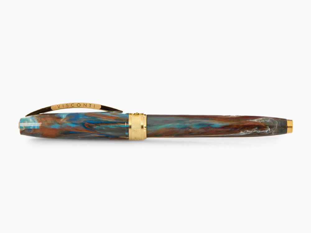 Set Visconti Van Gogh Oiran Rollerball pen, Gold plated, Violet KP12-22-RB
