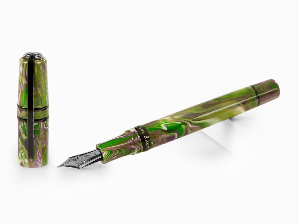 Visconti HS Lotus Garden Fountain Pen, Limited Edition, KP15-28-FP