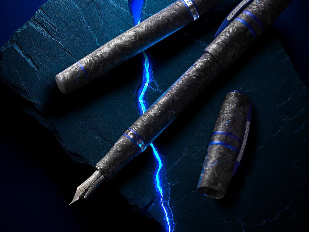 Visconti HS Carbon Abyssus Fountain Pen, Limited Edition, KP15-46-FP