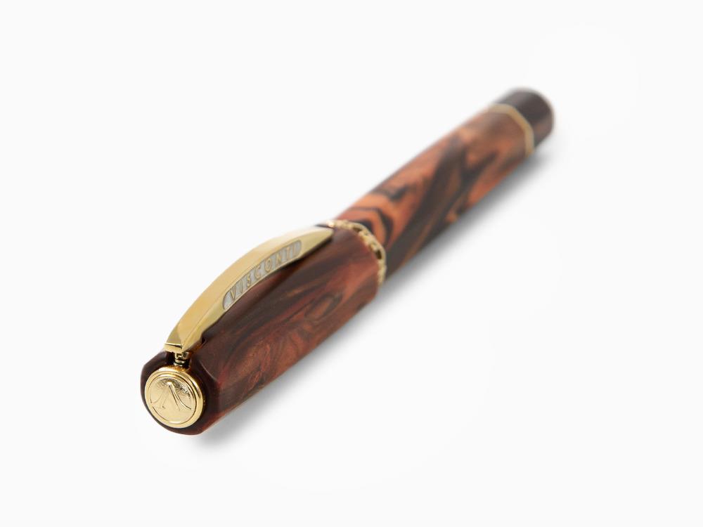 Visconti Medici Rollerball pen, Resin, Gold plated, KP17-40-02-RB
