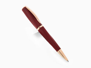 Visconti Divina Bordeaux Matte Ballpoint pen, Resin, Rose Gold PVD, KP18-14-BP
