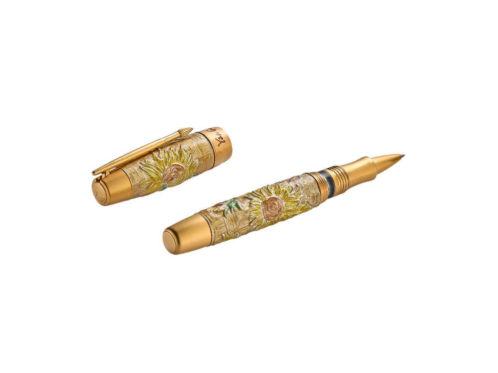 Visconti Dreaming Sunflower Rollerball pen, Golden, Limited Edition, KP61-02-RB