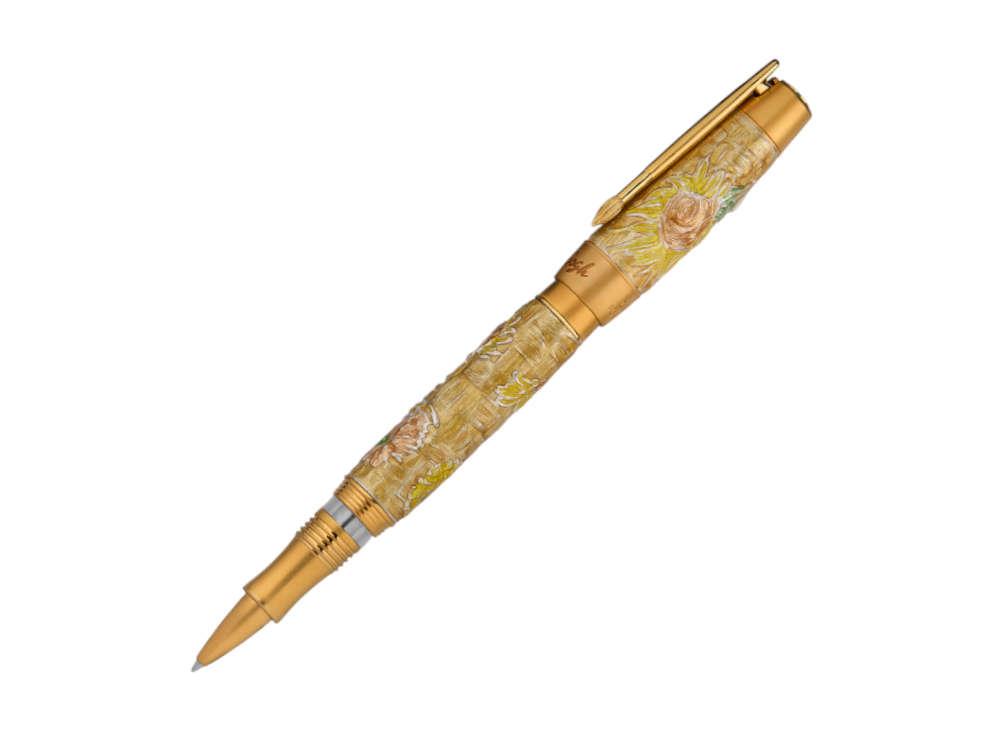 Visconti Dreaming Sunflower Rollerball pen, Golden, Limited Edition, KP61-02-RB