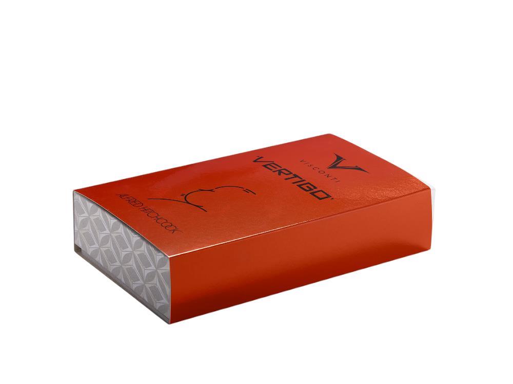 Hitchcock Vertigo Hitchcock Fountain Pen, Palladium, KP64-02-FP